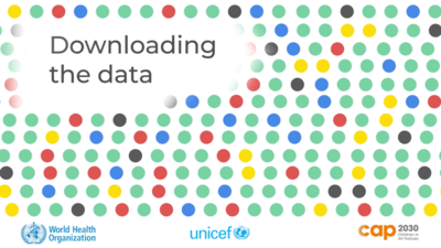 Child health and well being dashboard - Downloading the data